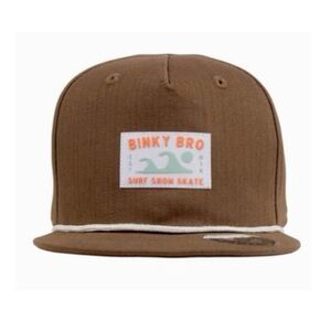 New Binky Bro Punta Rocas Snapback in Brown Toddler Size